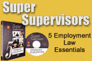 Super Supervisors: 5 Employment Law Essentials