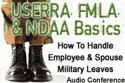 Basics of USERRA, FMLA, And The NDAA
