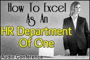 Excelling As A One Person HR Department