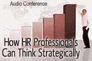 How HR Professionals Can Think Strategically