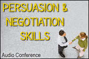 Persuading And Negotiating Successfully At Work