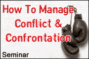 How To Manage Conflict And Confrontation